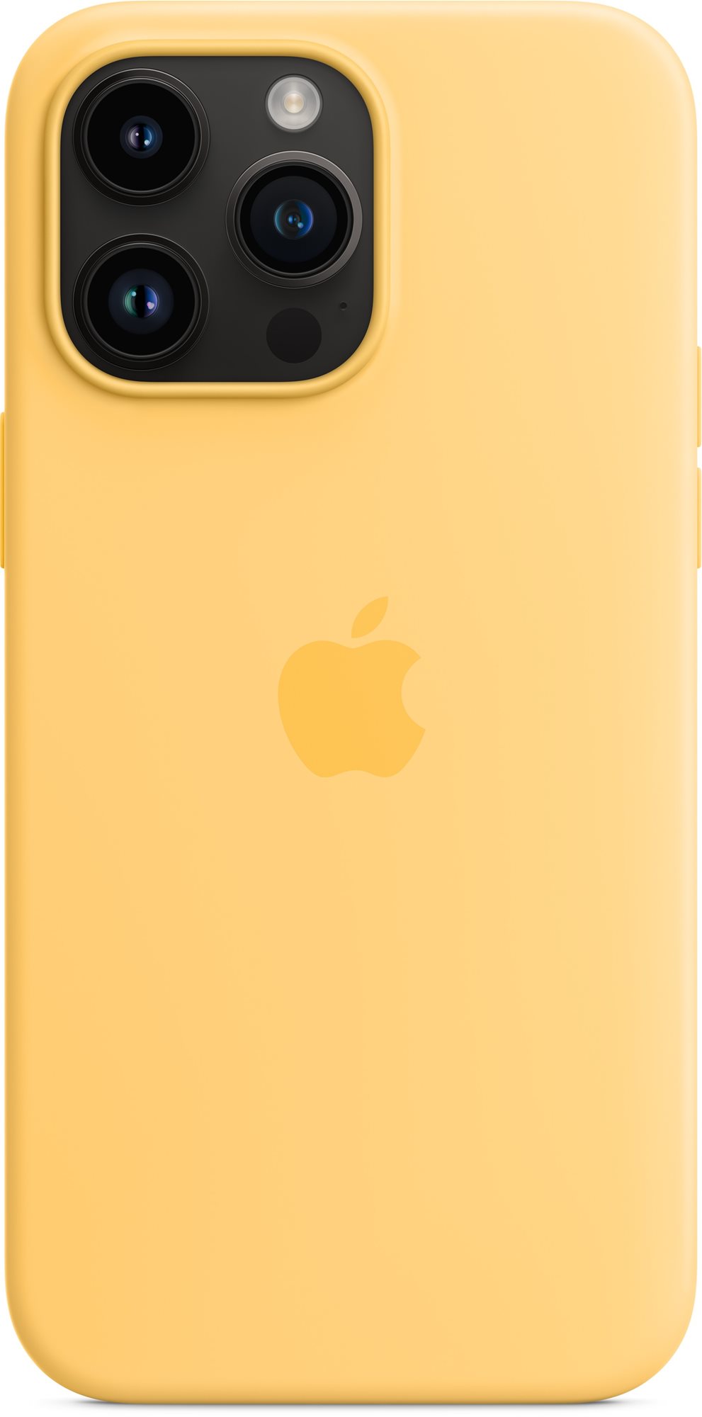 Apple MagSafe-rögzítésű iPhone 14 Pro Max-szilikontok – napsugár