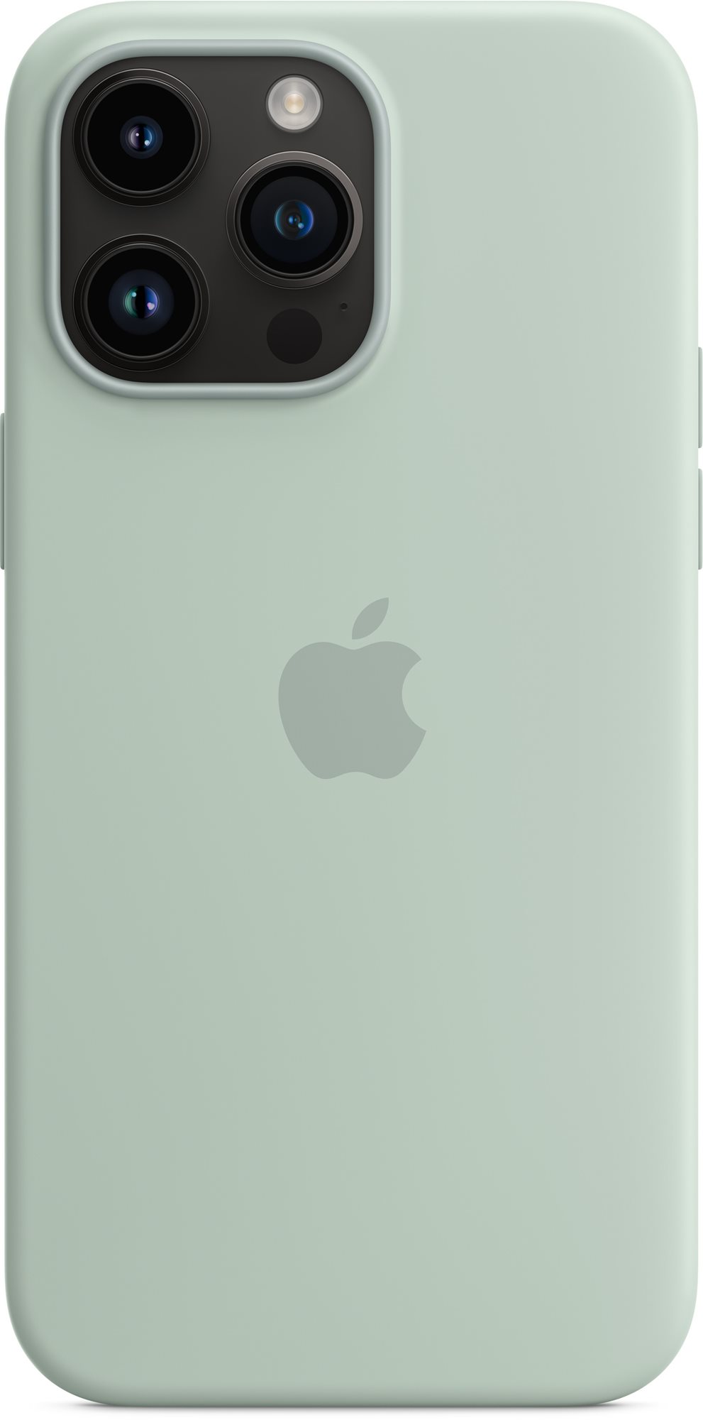 Apple MagSafe-rögzítésű iPhone 14 Pro Max-szilikontok – kövirózsa