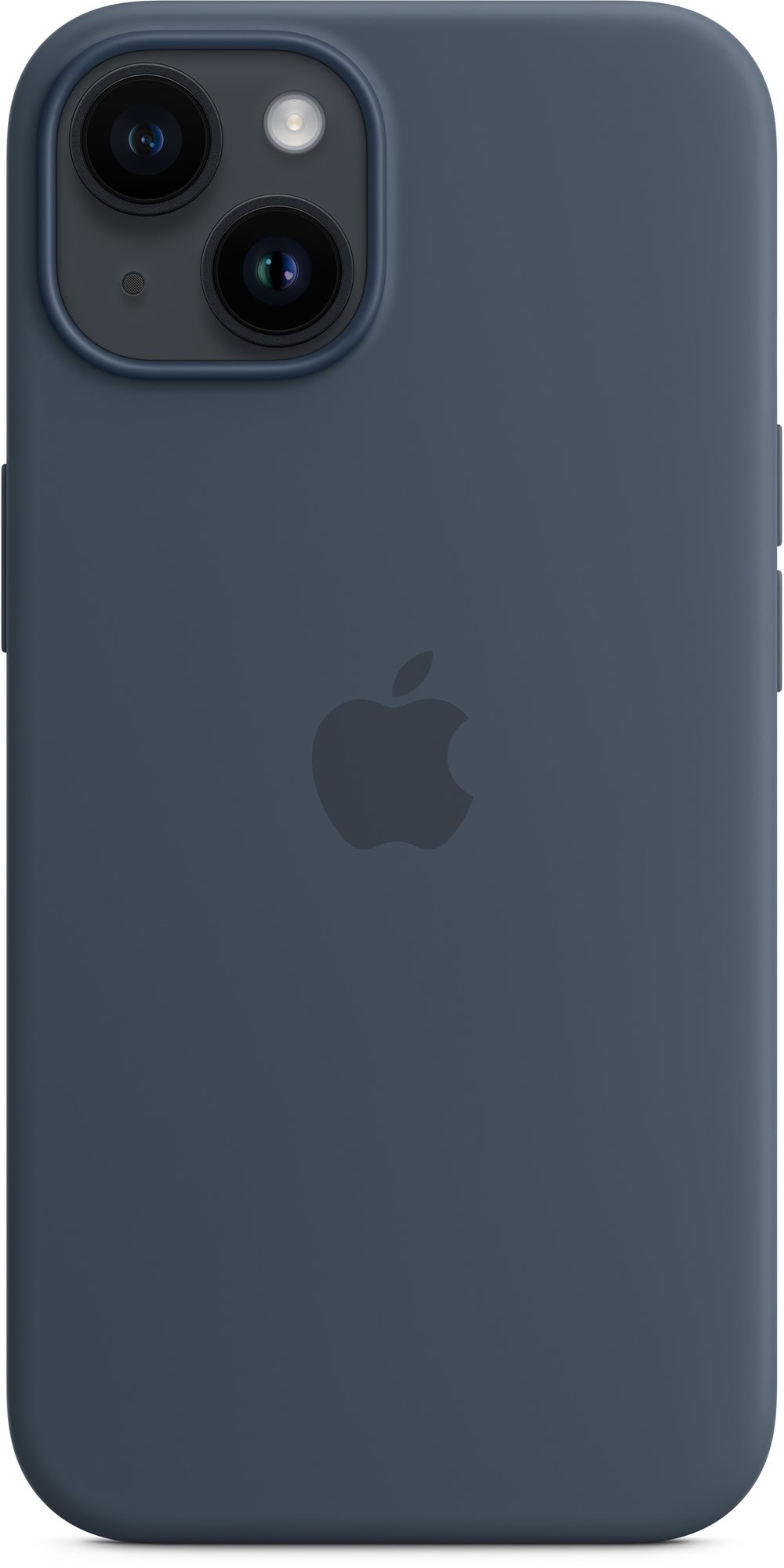 Apple MagSafe-rögzítésű iPhone 14-szilikontok – viharkék