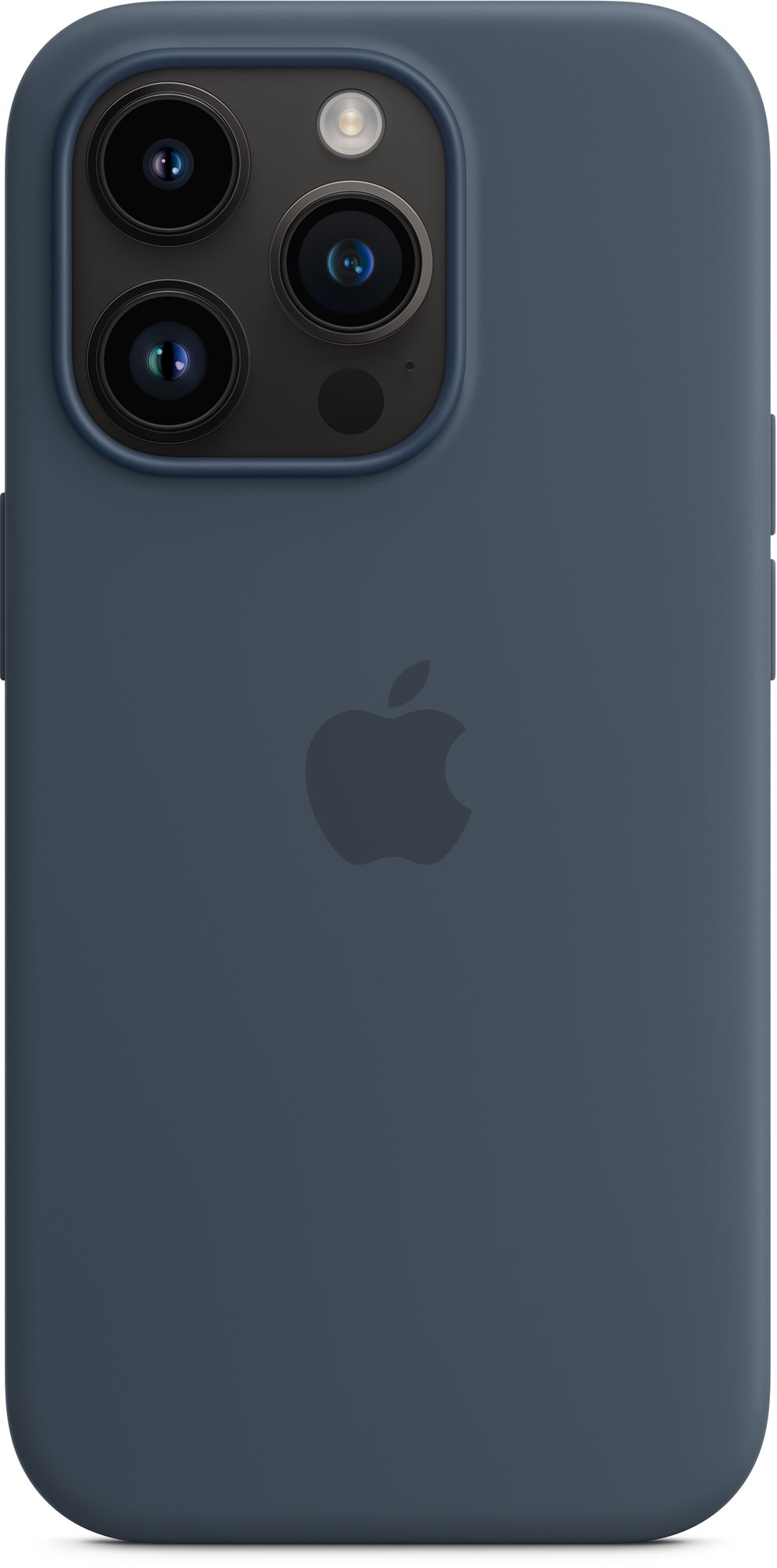 Apple iPhone 14 Pro szilikon tok MagSafe viharkék