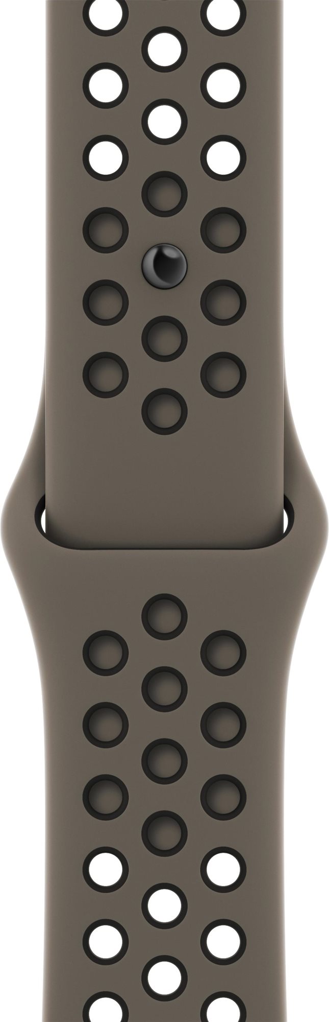 Apple Watch 41 mm Nike sport szíj - olívaszürke-fekete