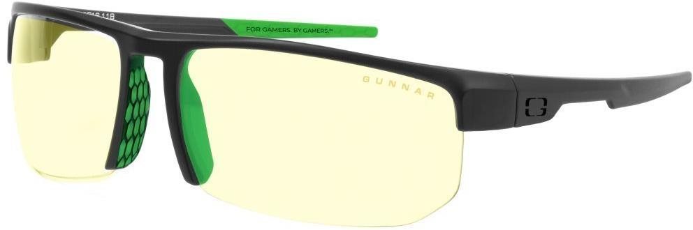 Monitor szemüveg GUNNAR RAZER TORPEDO-X Onyx, borostyánszín lencse