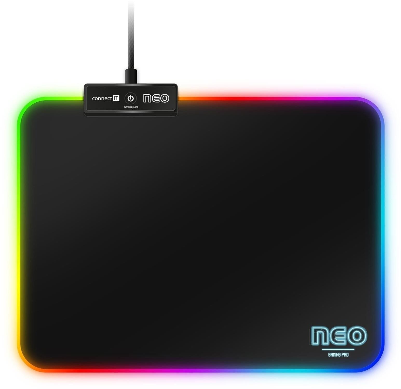 Connect IT CMP-3100-SM NEO RGB, fekete