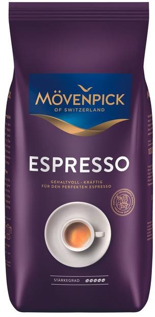 Kávé MÖVENPICK of SWITZERLAND Espresso 1000 g mag retail