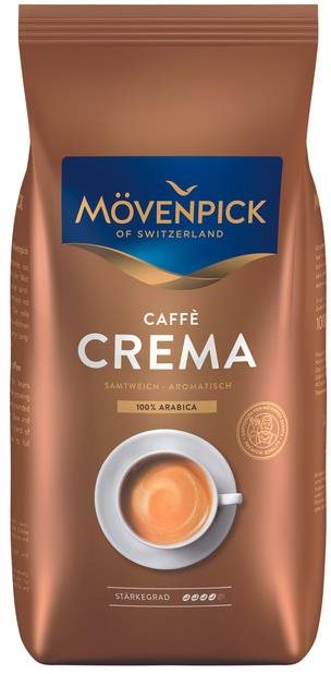 Kávé MÖVENPICK of SWITZERLAND CAFFE CREMA szemes kávé 1000g