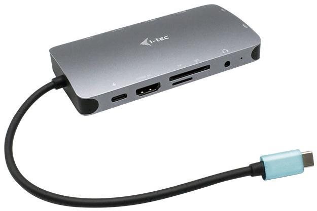 I-TEC USB-C Metal Nano Dock HDMI/VGA with LAN + Power Delivery 100W