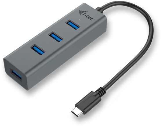 I-TEC USB-C Metal 4-port HUB