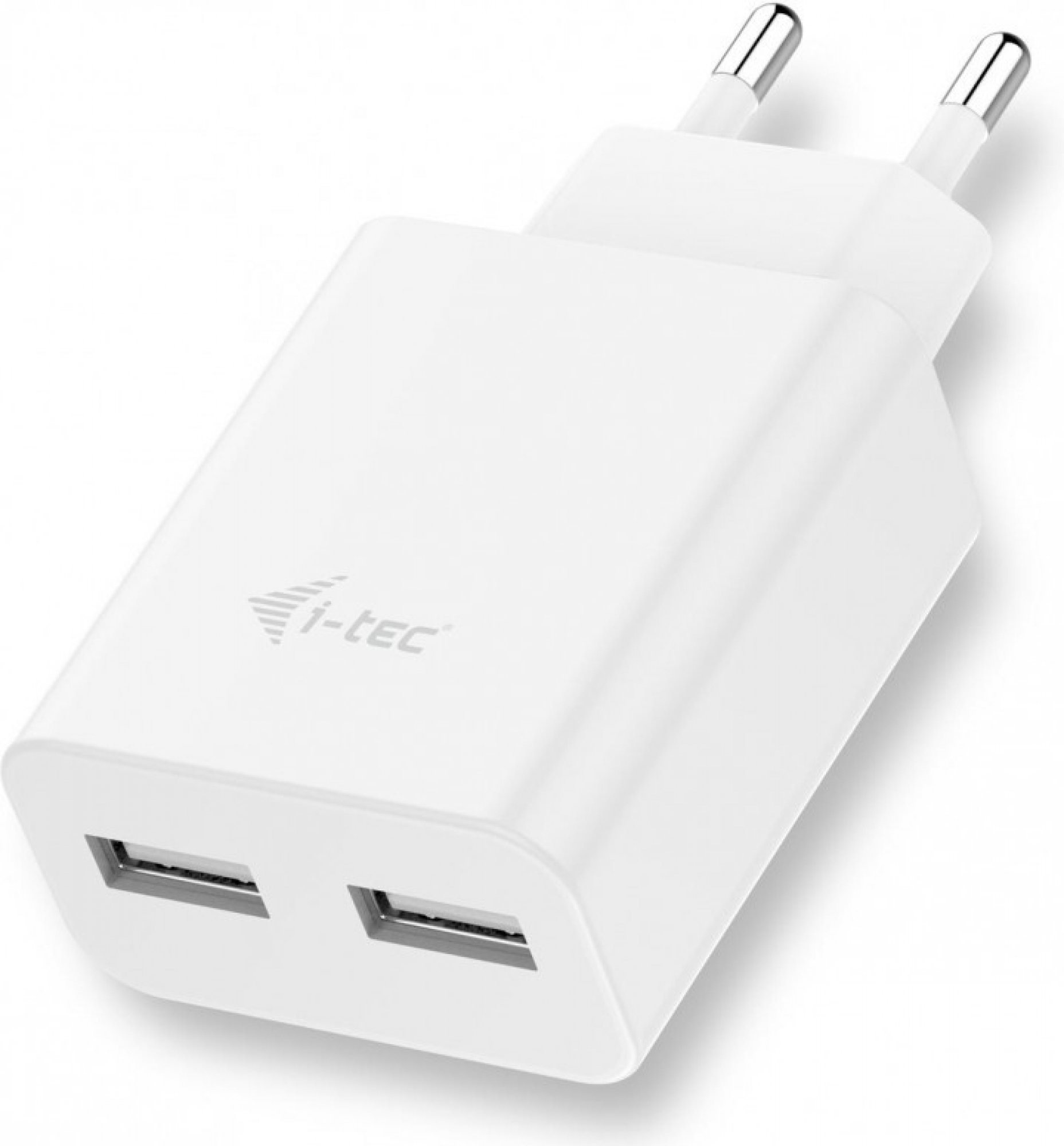 i-tec USB Power Charger 2 Port 2.4A White