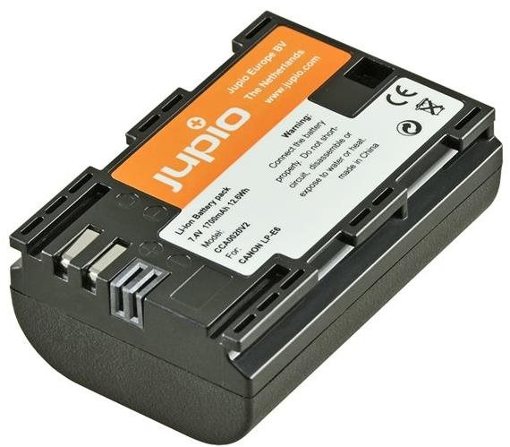 Jupio LP-E6/NB-E6 chip 1700 mAh Canon számára