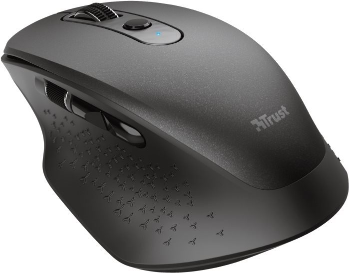 Trust Ozaa Rechargeable Wireless Mouse - fekete