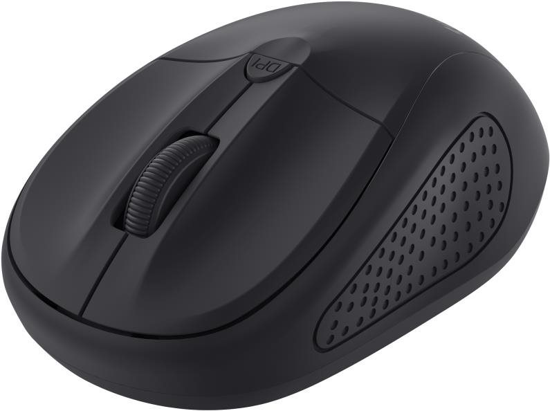 TRUST Mouse PRIMO VEZETÉK NÉLKÜLI EGERES EGÉR MATT FEKETE, USB, vezeték nélküli