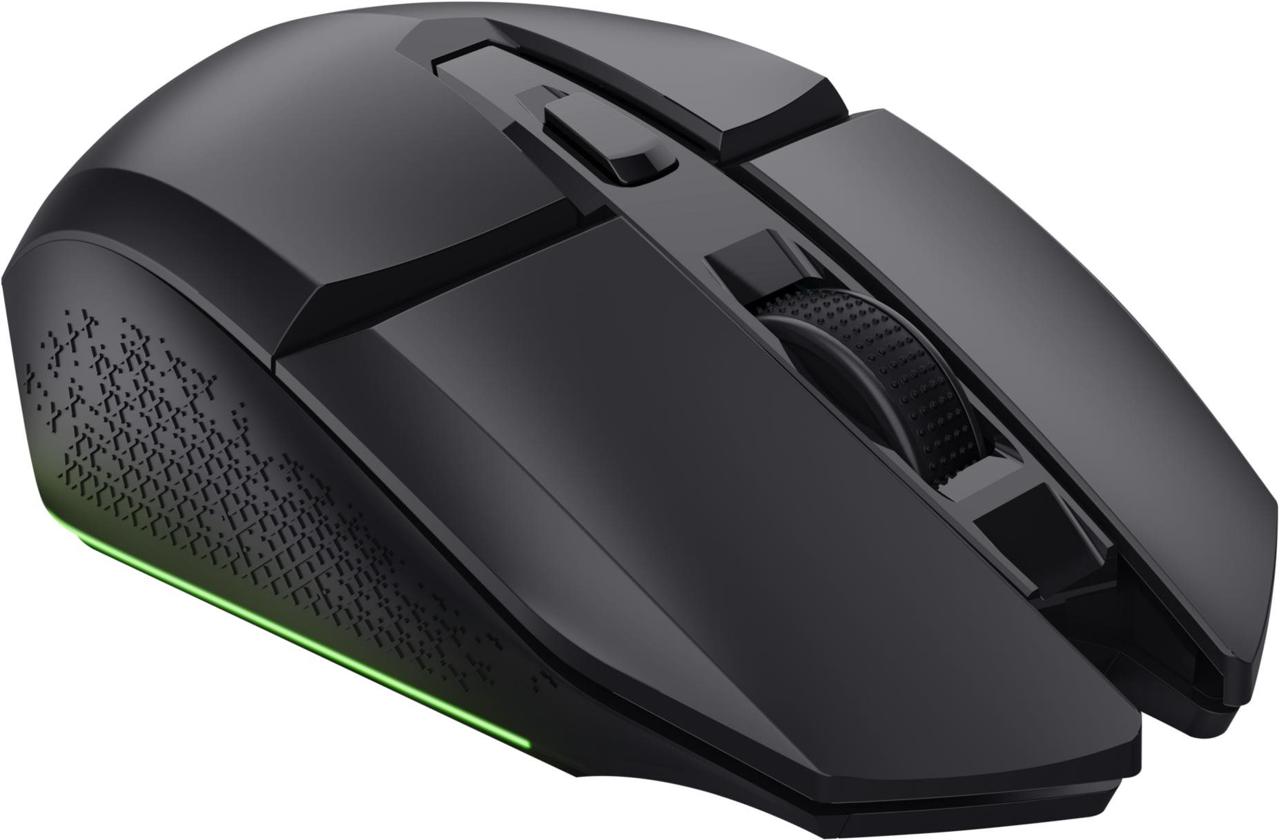 Gamer egér Trust GXT110 FELOX Wireless Mouse Black