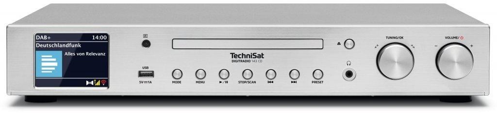 TechniSat DIGITRADIO 143 CD ezüst (V3)
