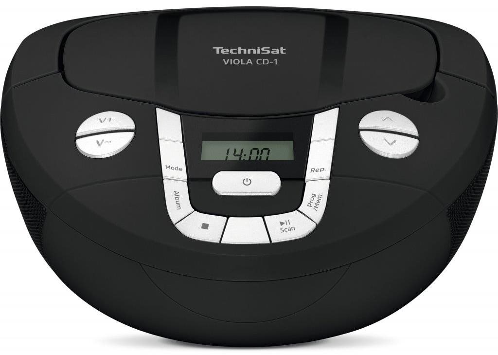 TechniSat VIOLA CD-1, fekete