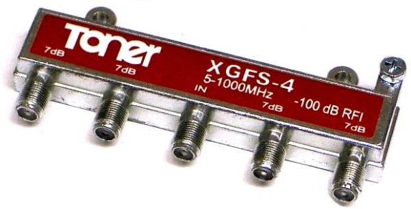 TONER XGFS-4 antenna elosztó