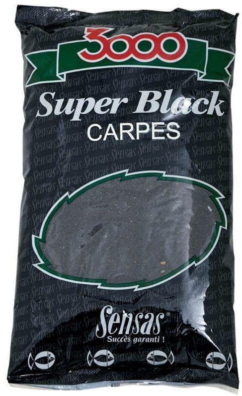 Sensas 3000 Super Black Carp 1 kg