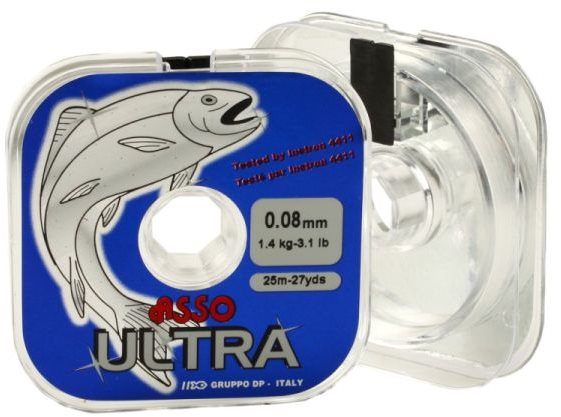 Horgászzsinór Asso Ultra 0,18mm 6,0kg 25m