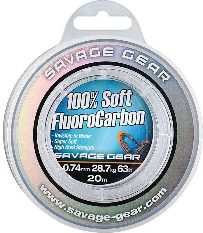 Savage Gear - Soft Fluoro Carbon 0,92mm 40,5kg 89lb 15m