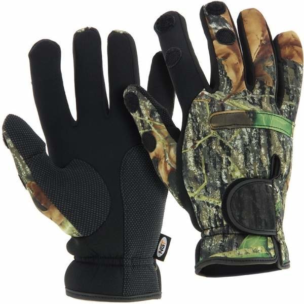 NGT Camo Gloves XL