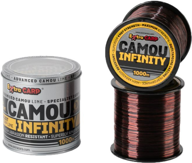 Extra Carp Infinity Camou 0,28mm 10,9kg 1000m