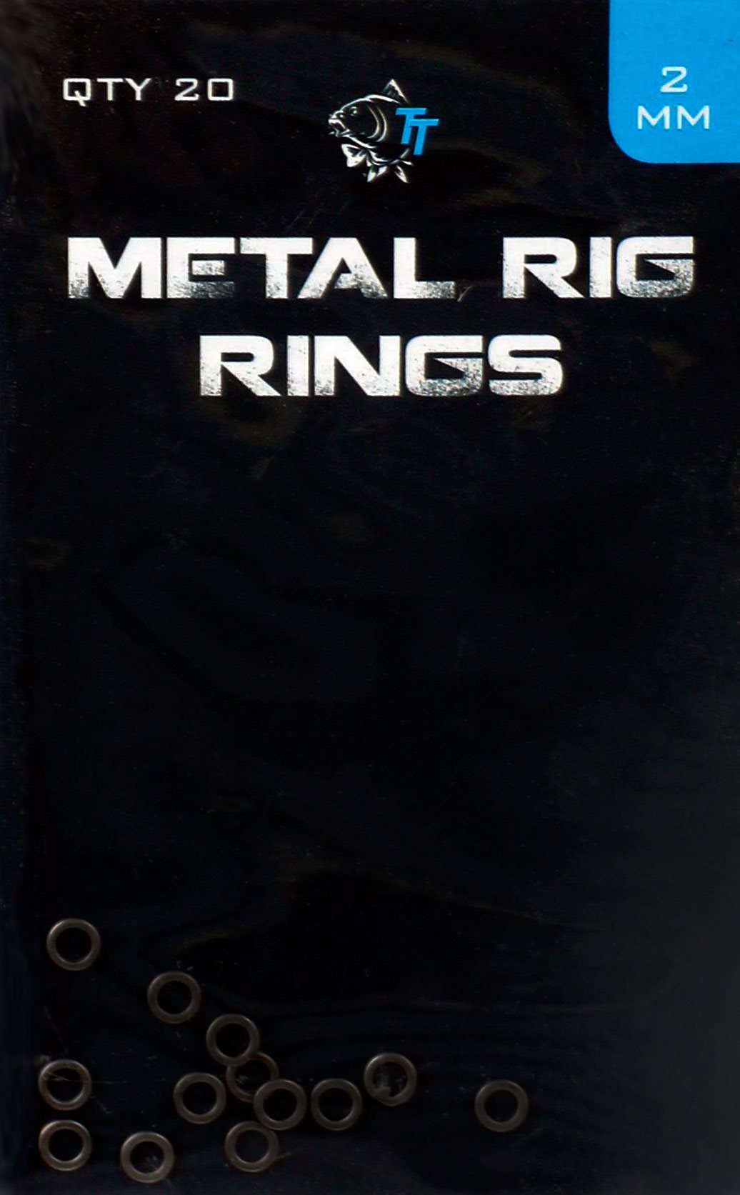 Nash Metal Rig gyűrűk 2,0 mm 20 db