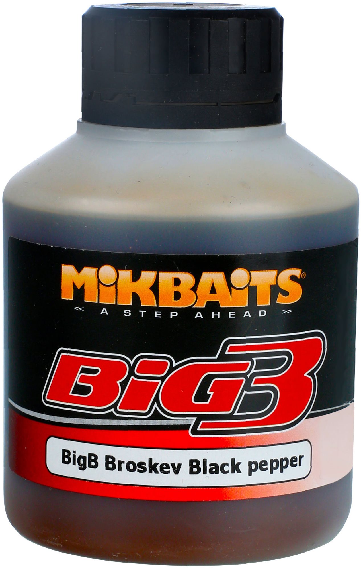Mikbaits BiG Booster BigB Broskev Black pepper 250ml