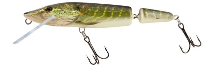 Salmo Pike Jointed Floating 13 cm 21 g, Real Pike