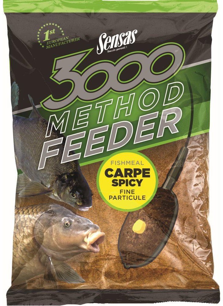 Sensas 3000 Method Feeder Carp Spicy 1 kg