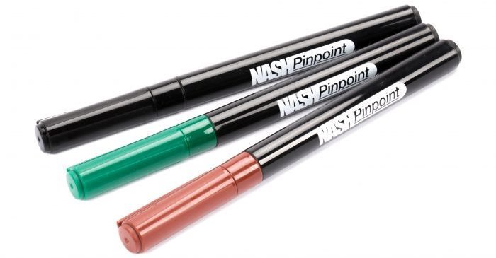 Nash Pinpoint Hook And TT Marker Pens 3db