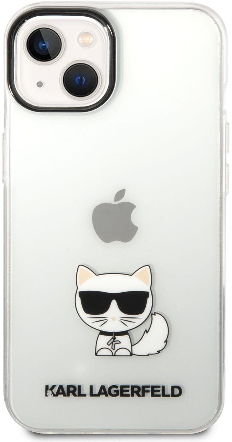 Karl Lagerfeld Choupette logós hátlap iPhone 14