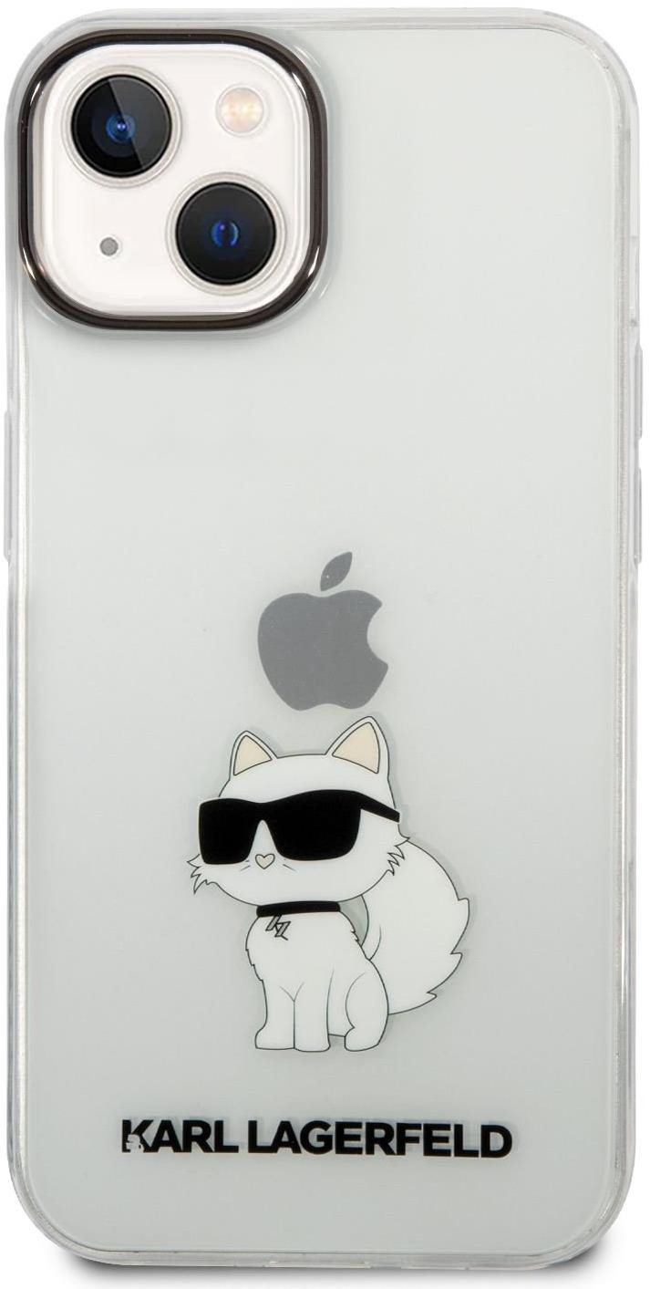 Karl Lagerfeld IML Choupette NFT iPhone 14 átlátszó hátlap tok