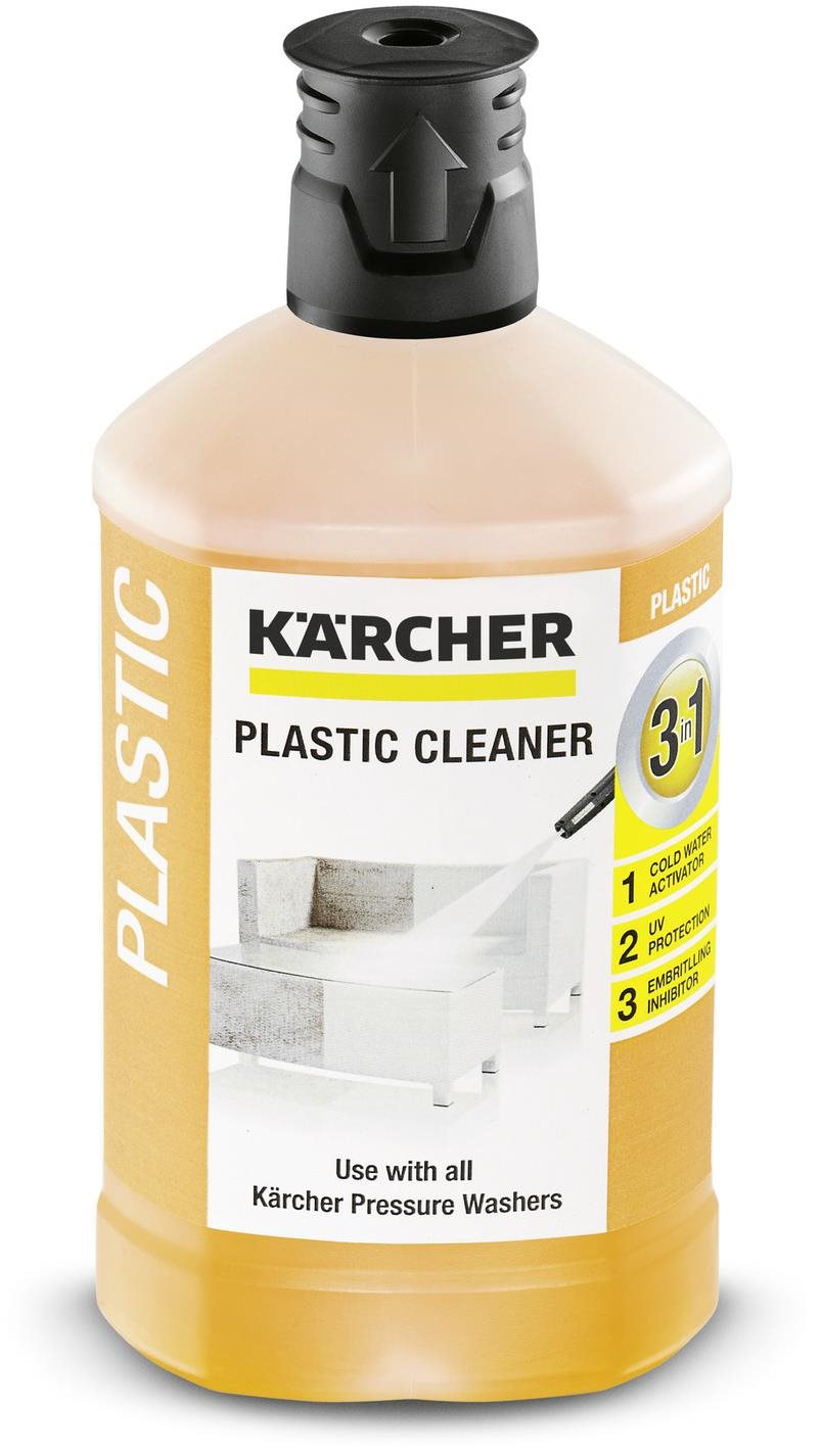 Tisztítószer magasnyomású mosókhoz KÄRCHER 3 az 1-ben műanyag tisztító