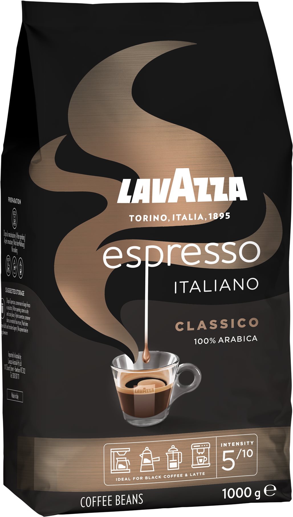 Lavazza Espresso Classico szemes kávé 1000g