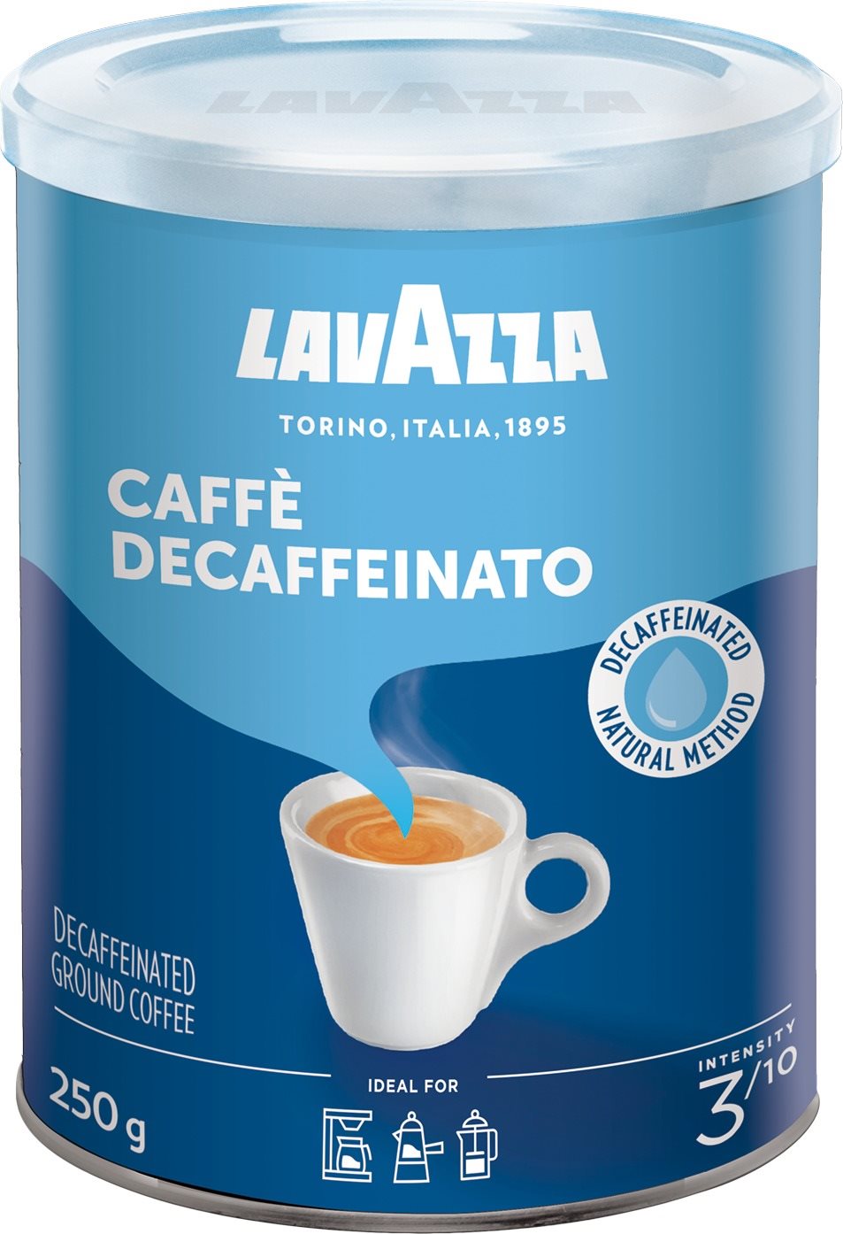 Lavazza Decaffeinato kávé, őrölt, 250g