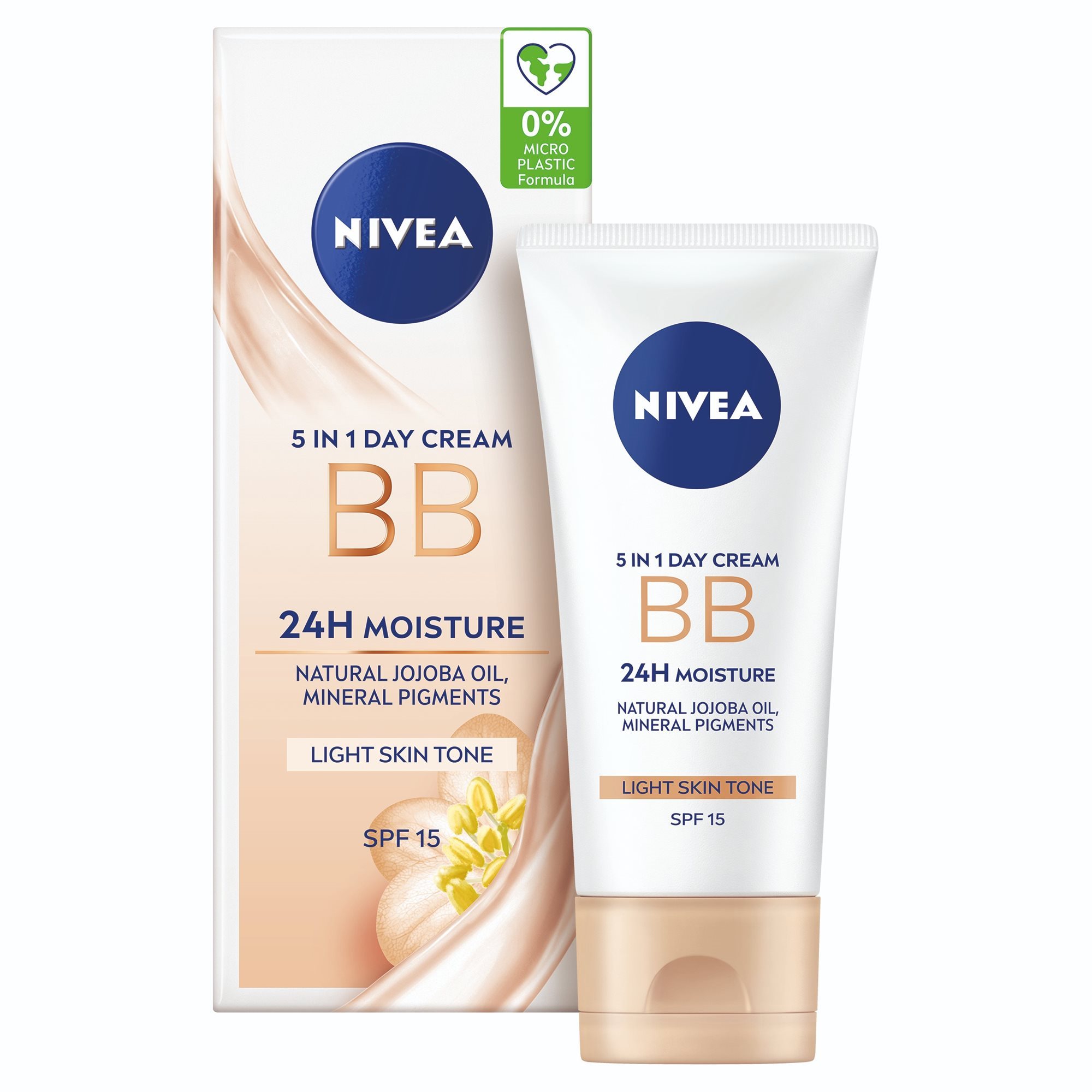 NIVEA Essentials BB Cream 5 az 1-ben Light 50 ml