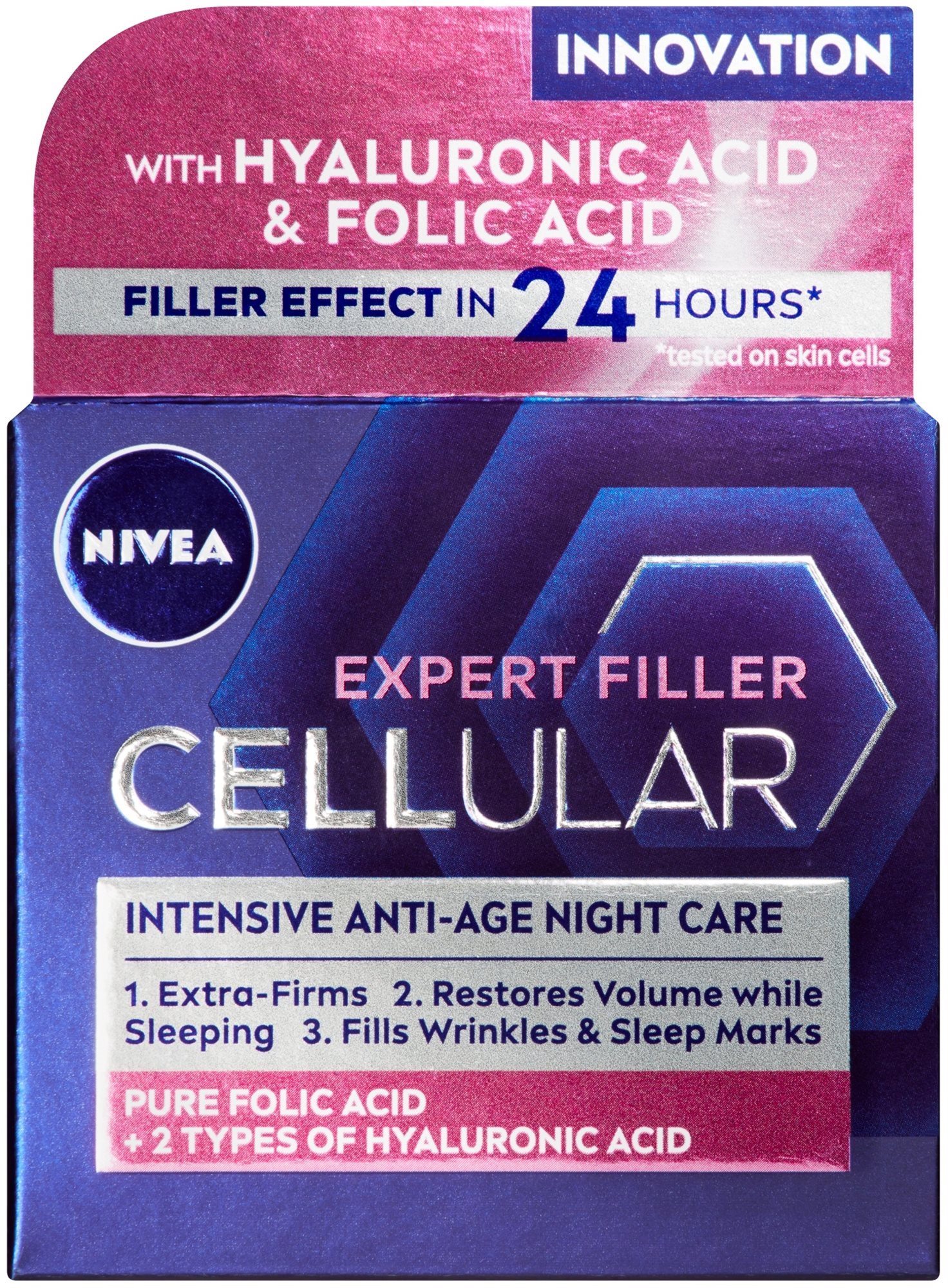 NIVEA Hyaluron Cellular Filler Anti-Age Night Cream 50 ml