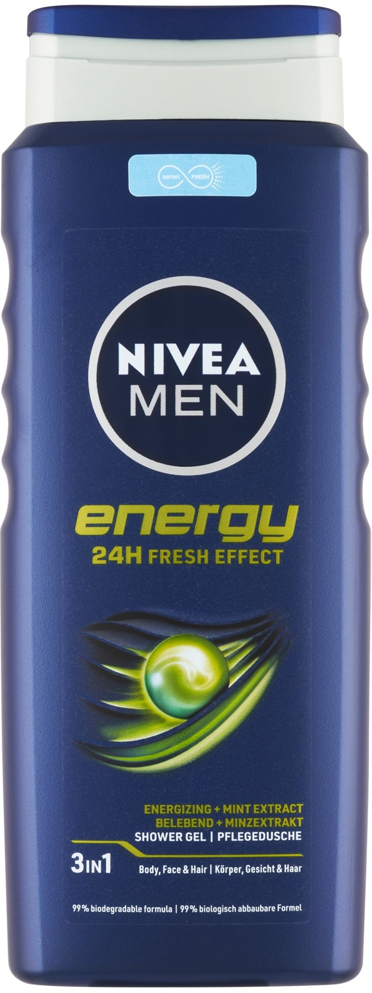 NIVEA MEN Energy Shower Gel 500 ml