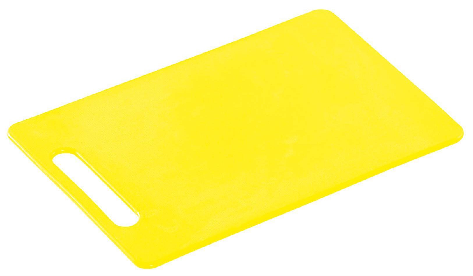 Kesper PVC Vágódeszka, 24×15 cm, sárga