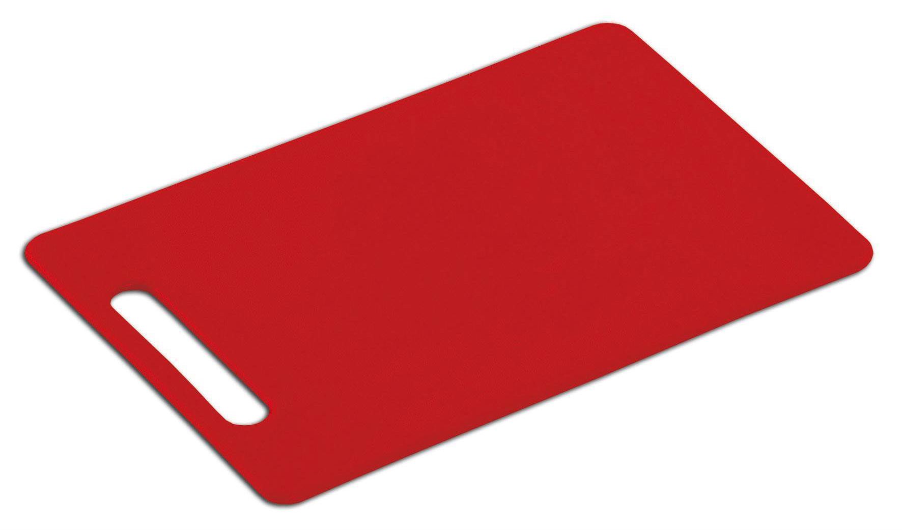 Kesper PVC Vágódeszka, 29×19 cm, piros