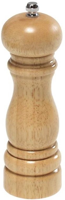 Kesper borsőrlő, 16,5 cm, gumifa, lakkozott