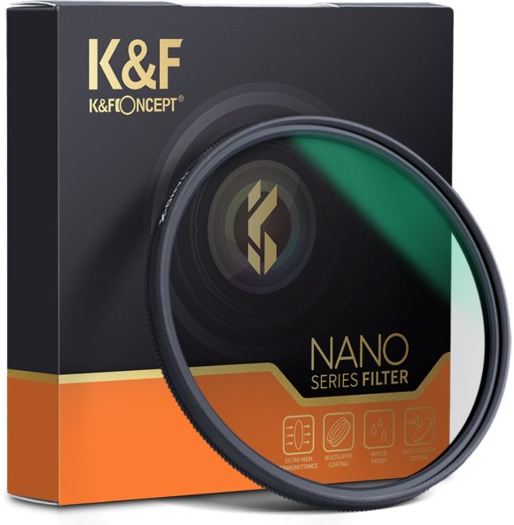 K&F Concept Nano-X CPL Nano szűrő, 72 mm