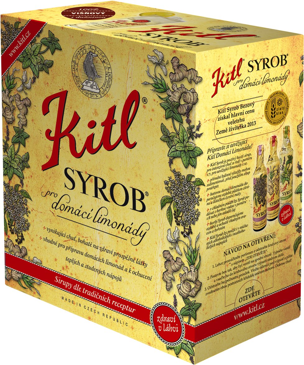 Kitl Syrob cseresznye, 5 l bag-in-box, dobozos kiszerelés