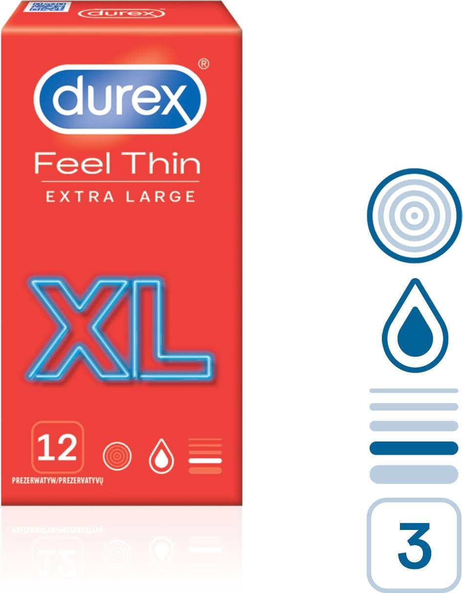 DUREX Feel Thin XL 12 db
