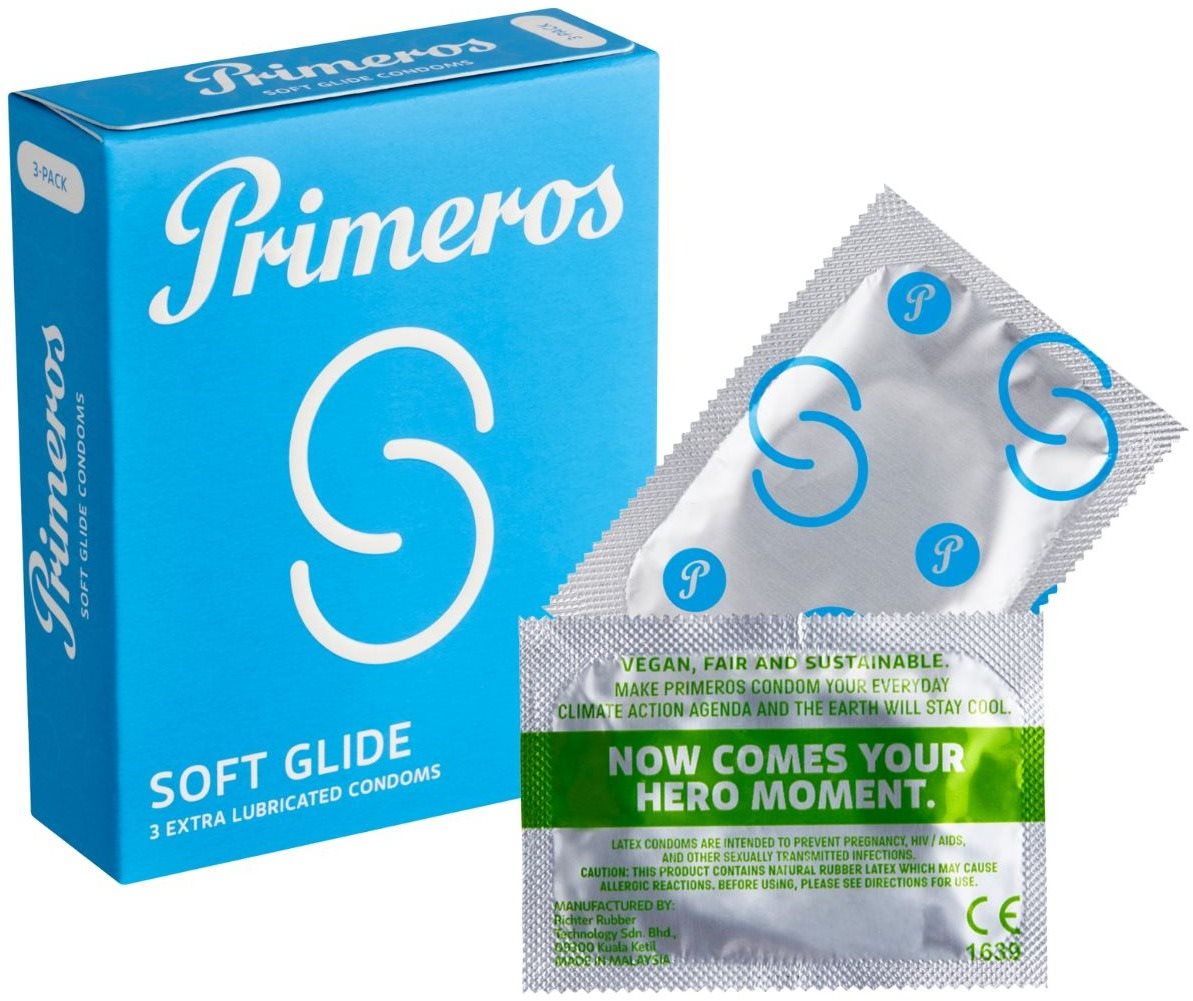 PRIMEROS Soft Glide fokozott síkosítással, 3 darab