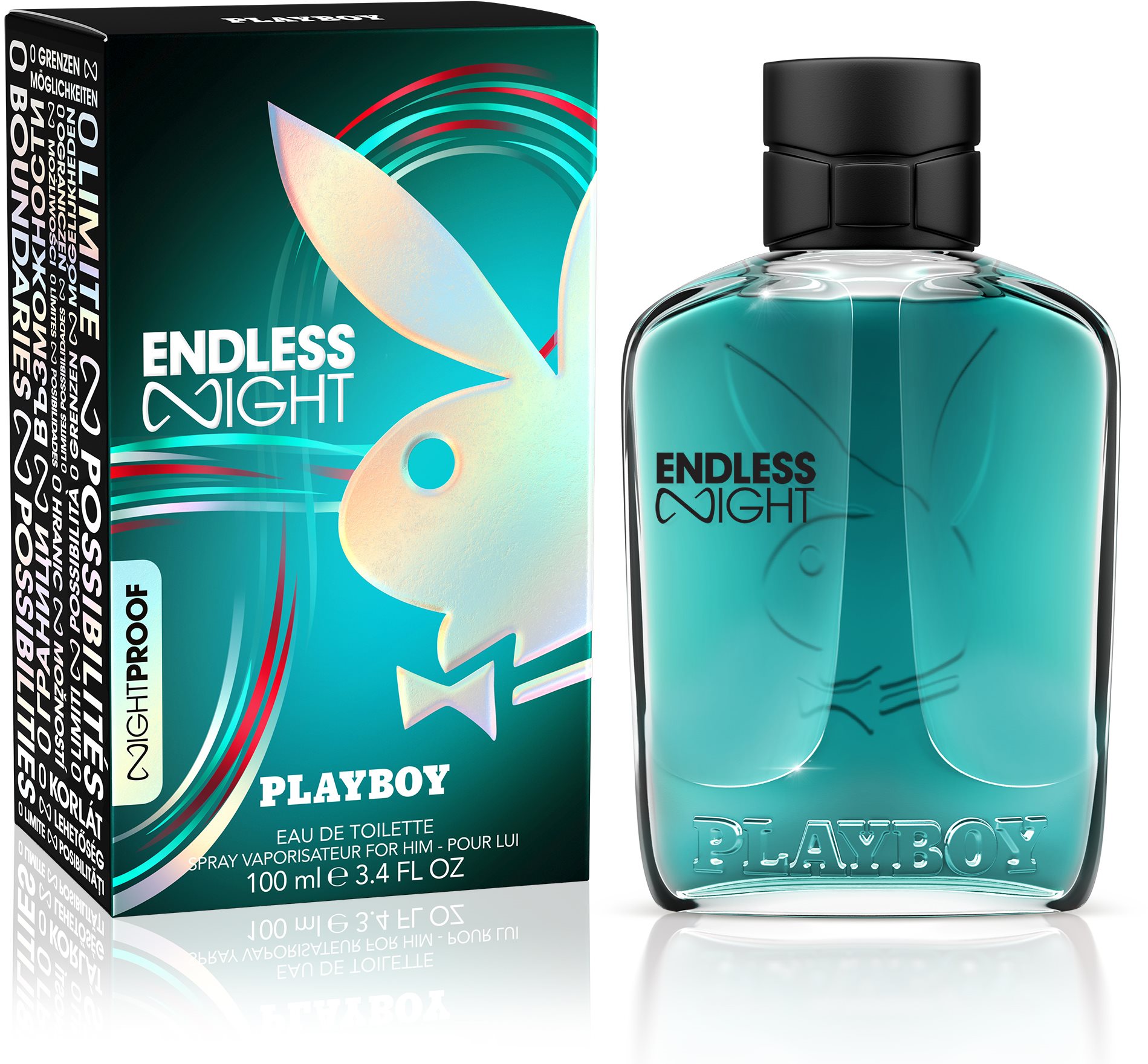 Playboy Endless Night Eau de Toilette uraknak 100 ml