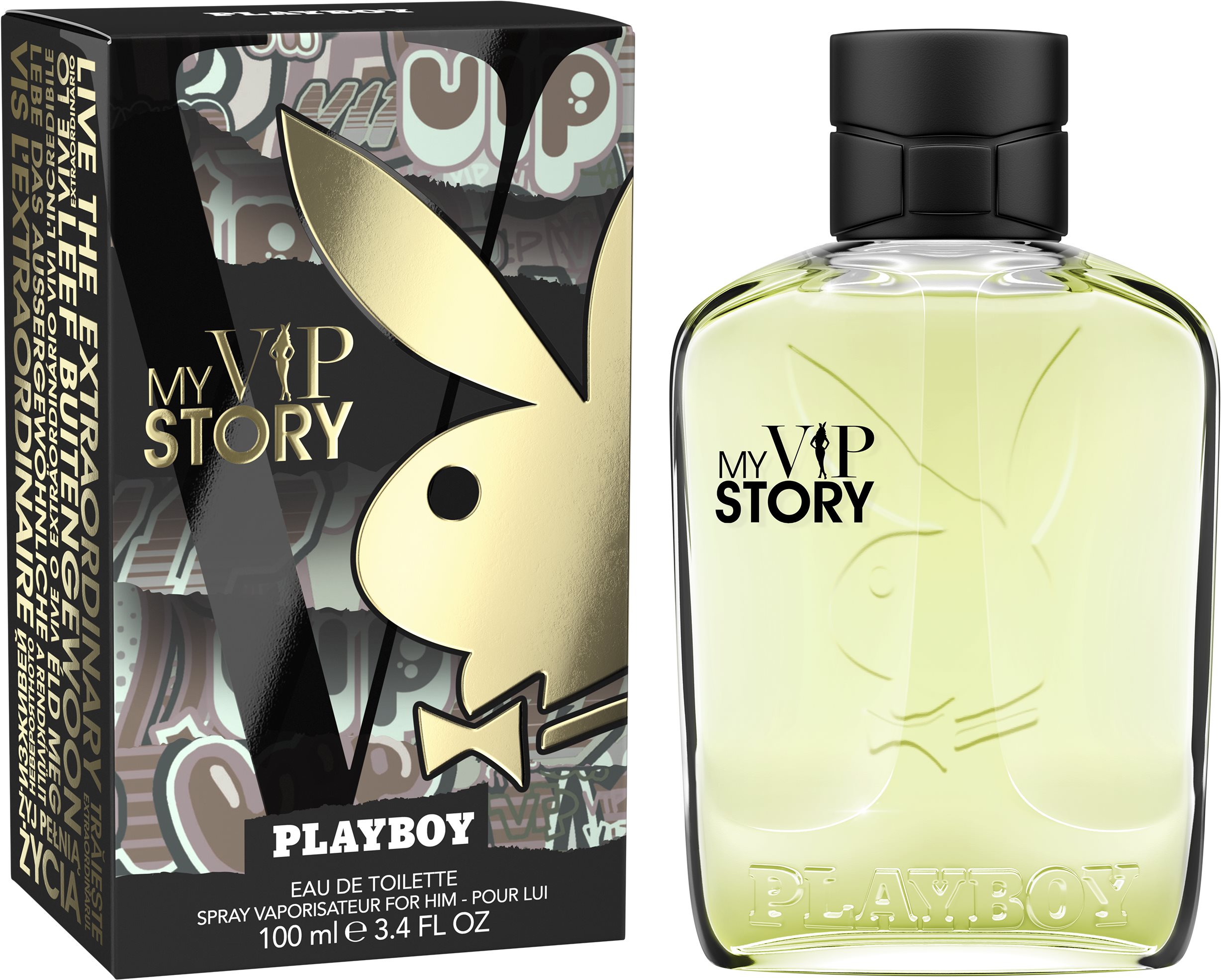 Playboy My VIP Story Eau de Toilette uraknak 100 ml