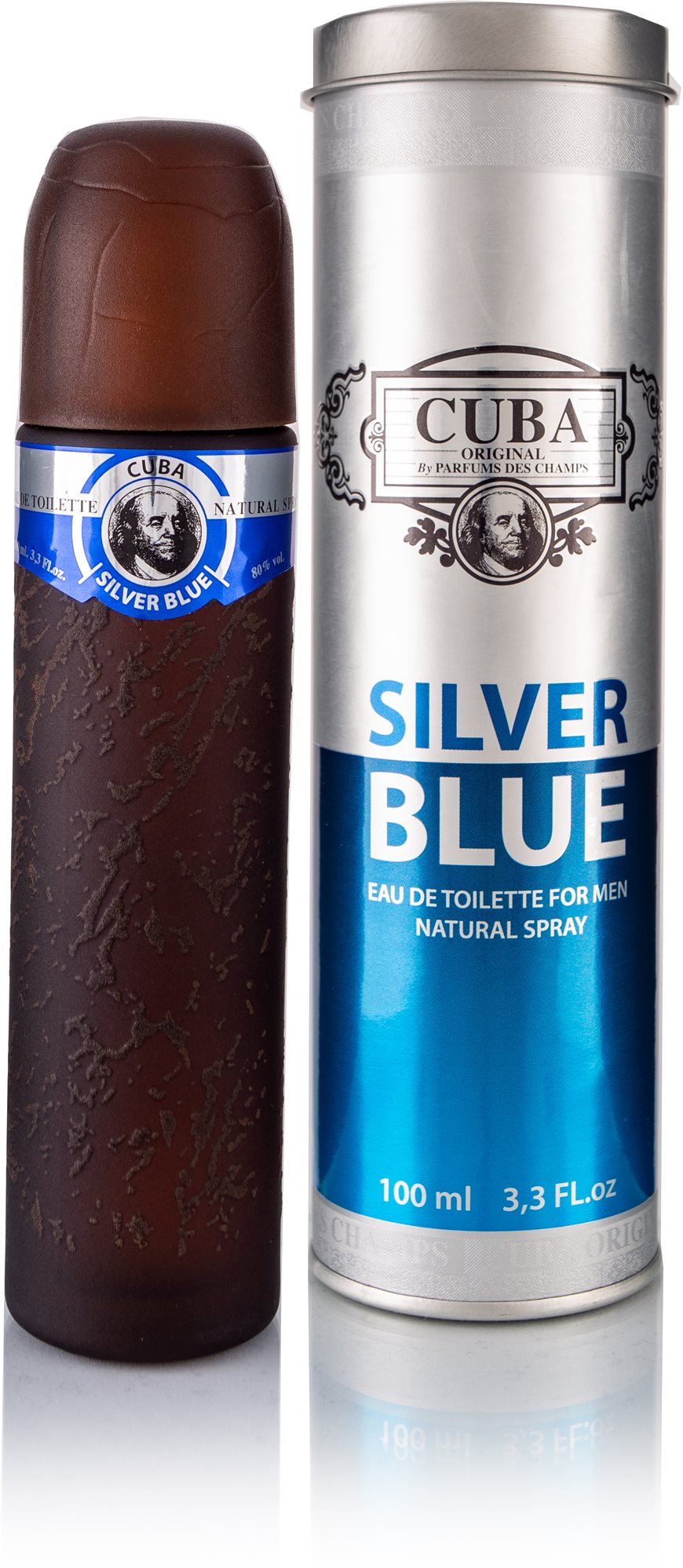 Eau de Toilette CUBA Silver Blue EdT 100 ml