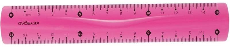 KEYROAD 15 cm hajlékony, rózsaszín