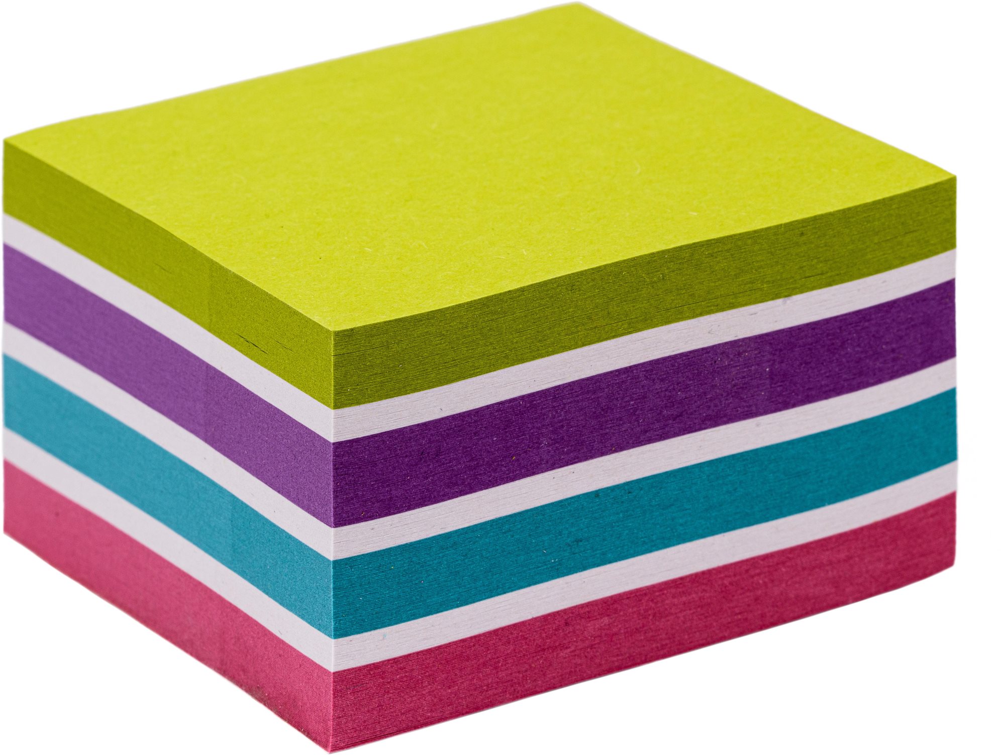 KORES CUBO Pastel újrahasznosított 75 x 75 mm, 450 lap, többféle szín