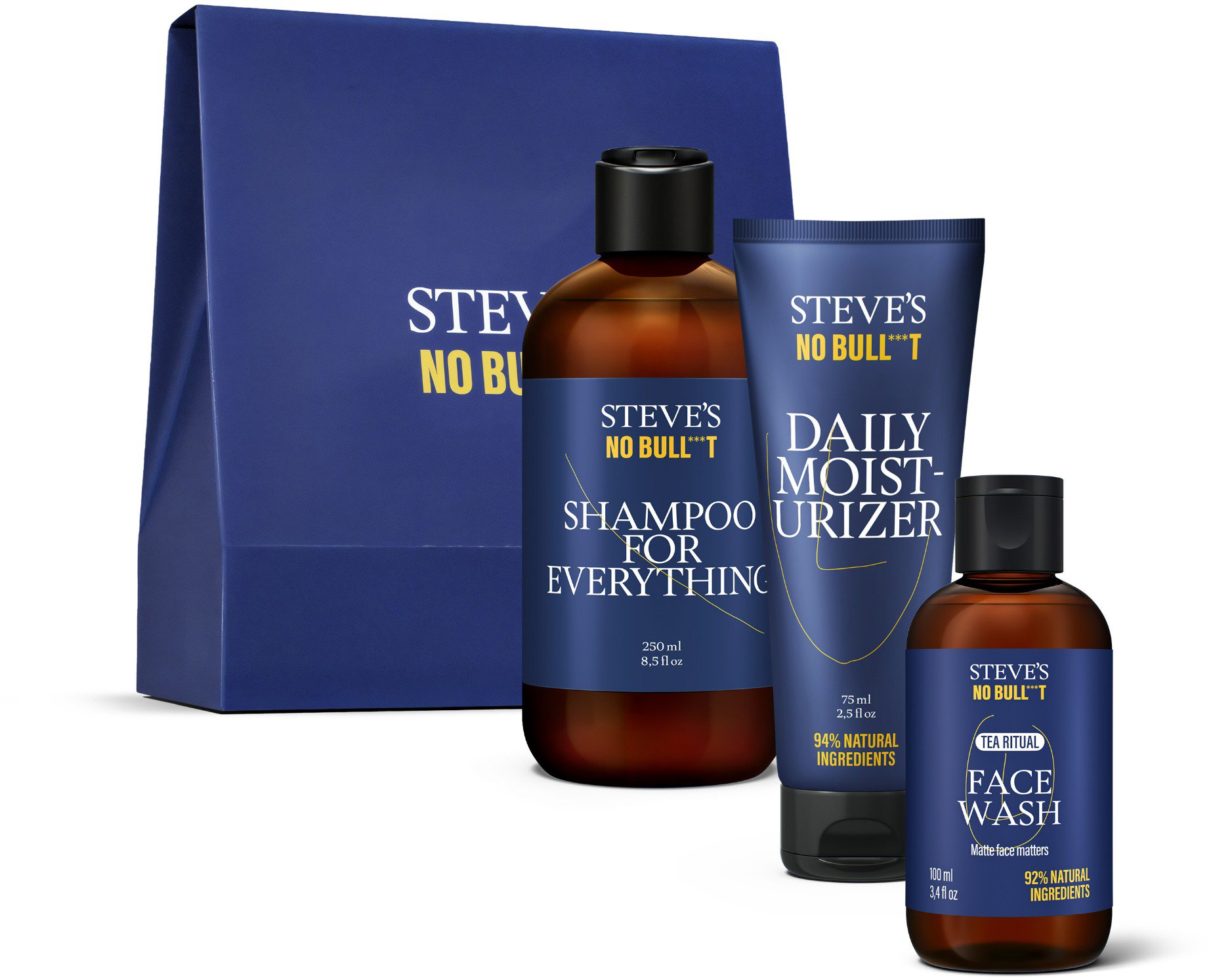 STEVE'S No Bull***t Fresh Face All Day Set